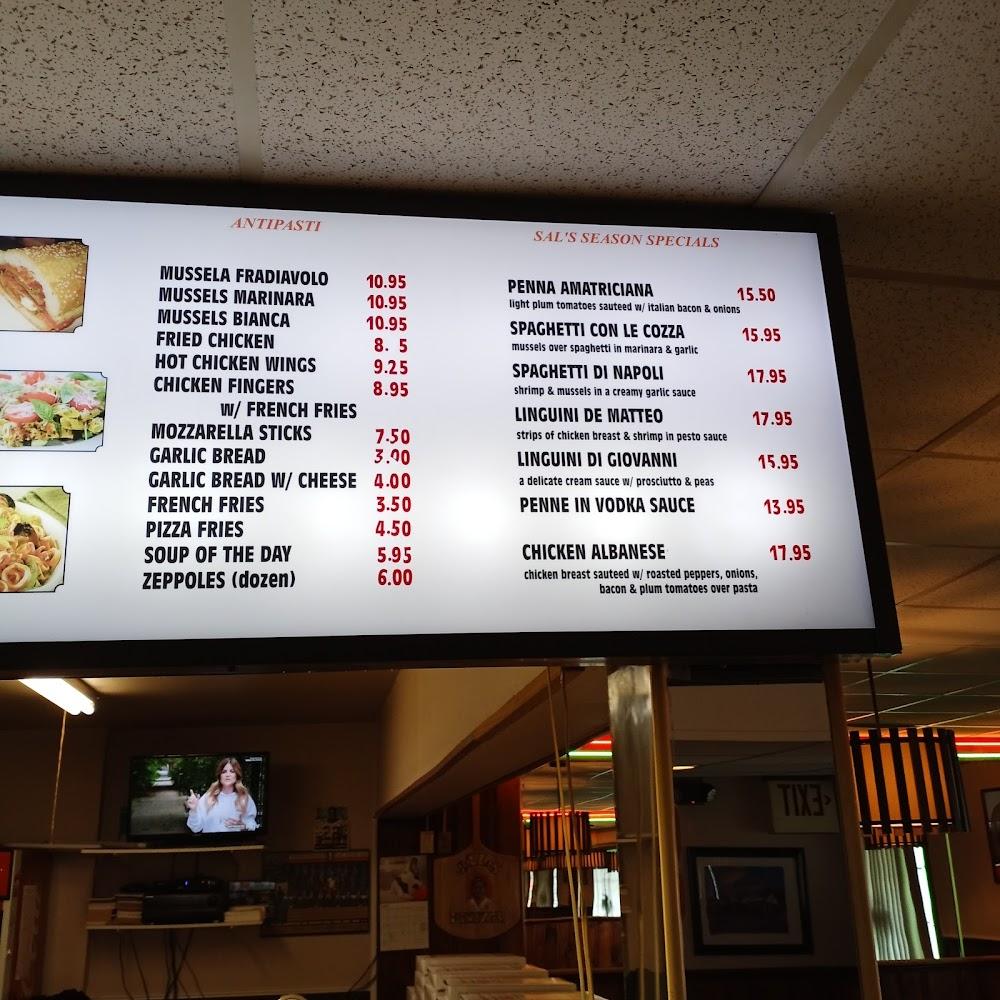 Sal's Pizzeria Menu image 3